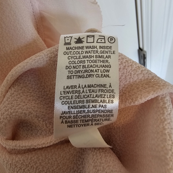 Pink Blouse with Button-Up Back - Picture 5 of 5